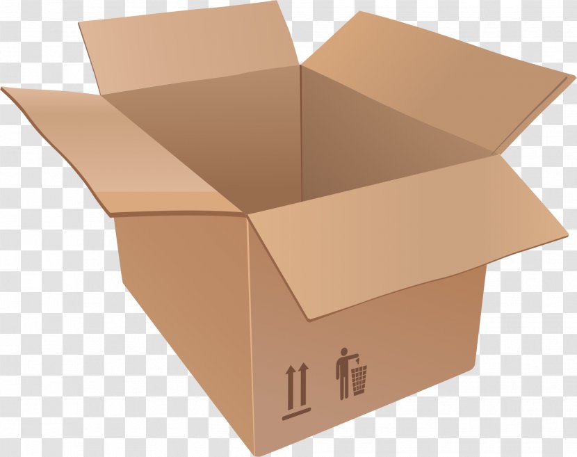 Cardboard Box Mover Packaging And Labeling Paper - Corrugated Fiberboard Transparent PNG