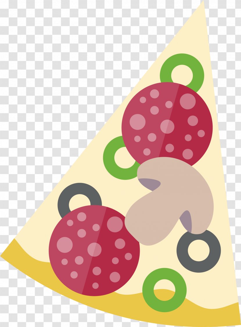 Pizza Amarillo Illustration - Yellow Mushroom Transparent PNG