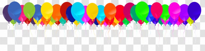 Balloon Party Birthday Clip Art - Greeting Note Cards Transparent PNG