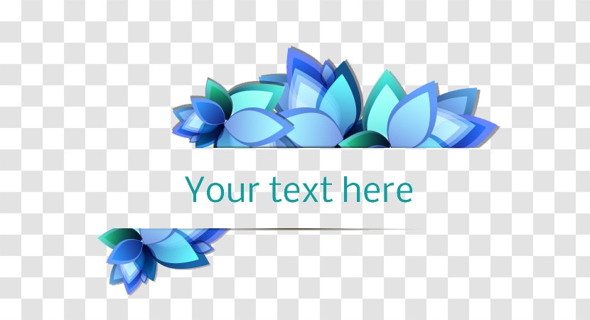 Illustration - Logo - Beautiful Flower Decoration Box Transparent PNG
