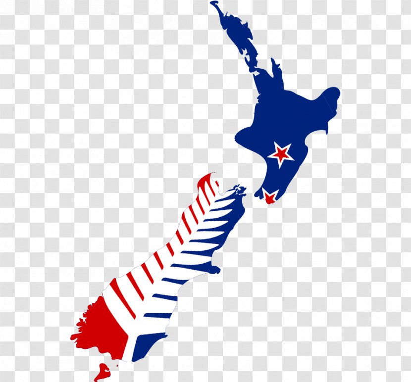 Flag Of New Zealand Map - Kiwi - Hyderabad Transparent PNG