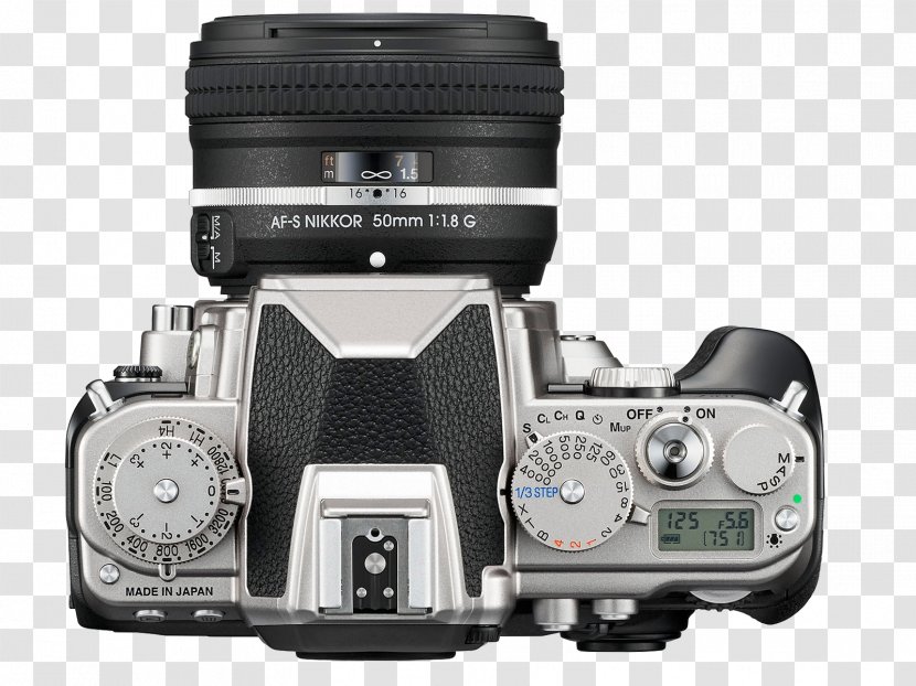 Nikon Df D700 Full-frame Digital SLR Camera - Single Lens Reflex Transparent PNG
