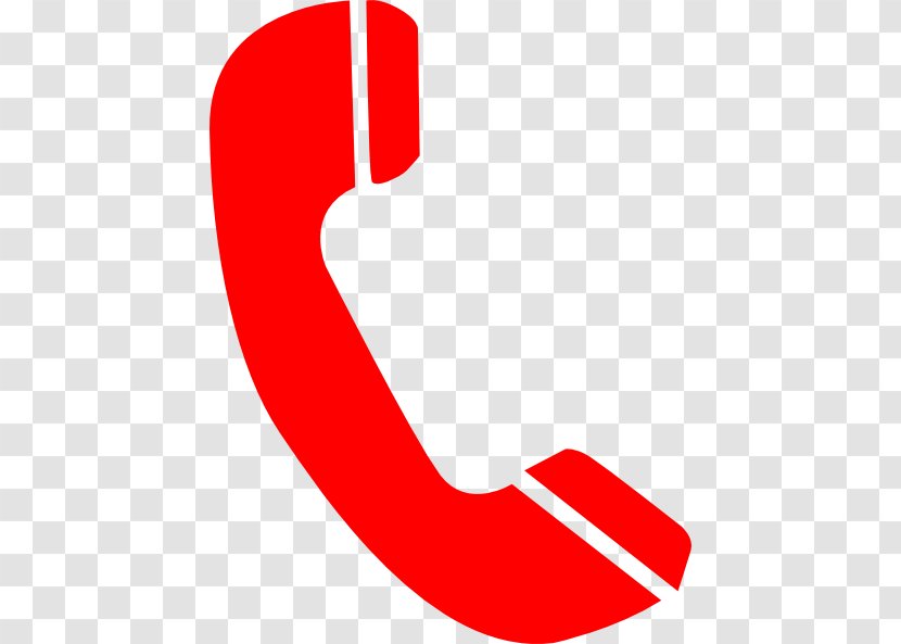 Telephone Black And White Clip Art - Red - Call Us Cliparts Transparent PNG