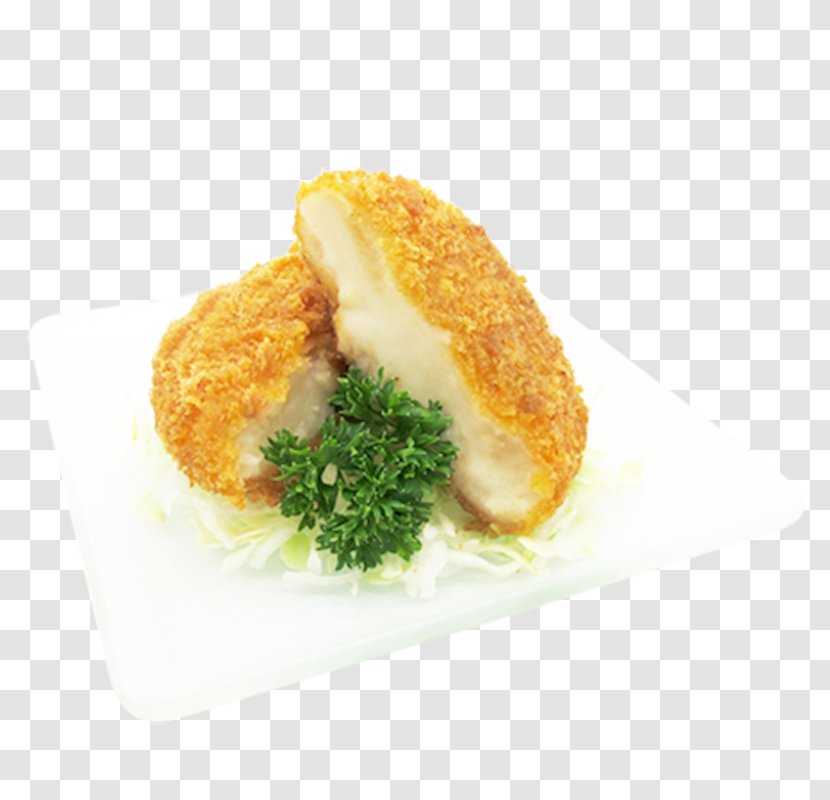Chicken Nugget Croquette Korokke Cream Rissole - Fishcake - Mooncake Promotion Transparent PNG