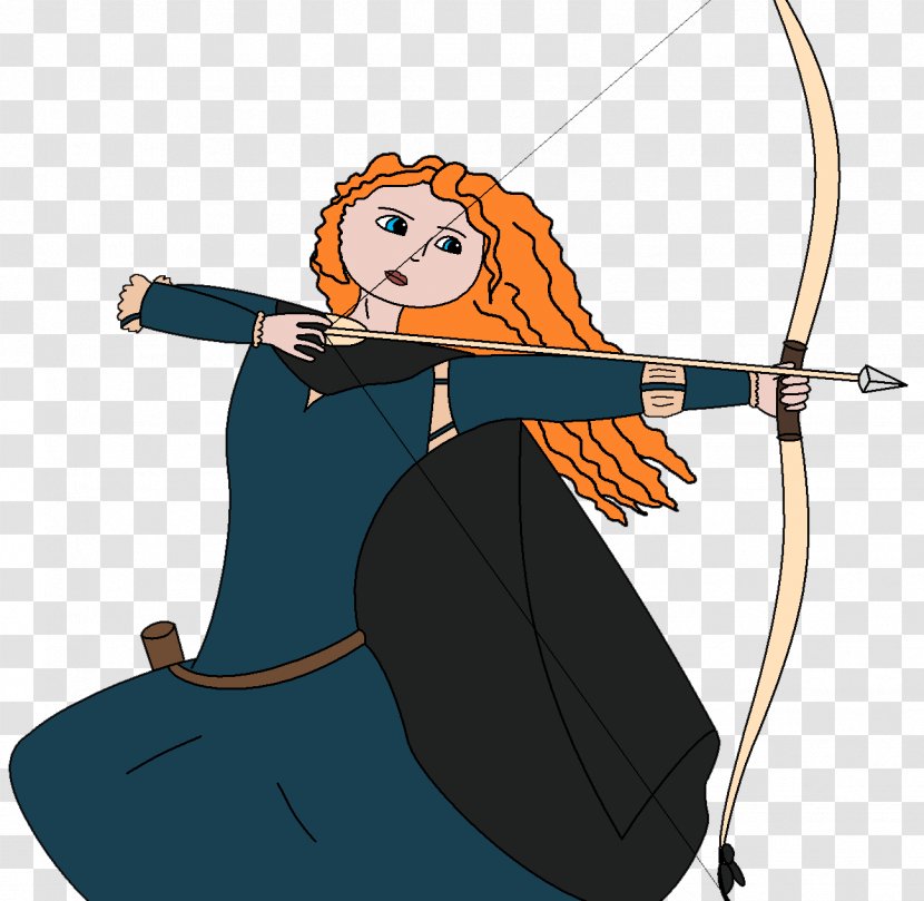 Ranged Weapon Target Archery - Character - Merida Transparent PNG