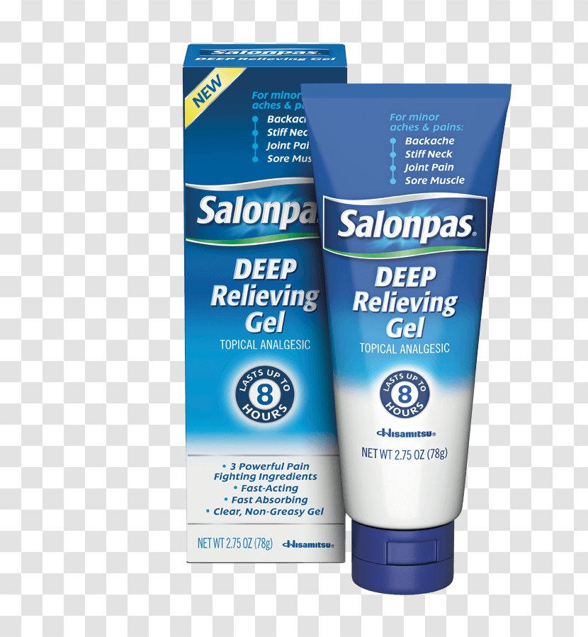 Cream Sunscreen Salonpas Pain Fever - Relief Transparent PNG