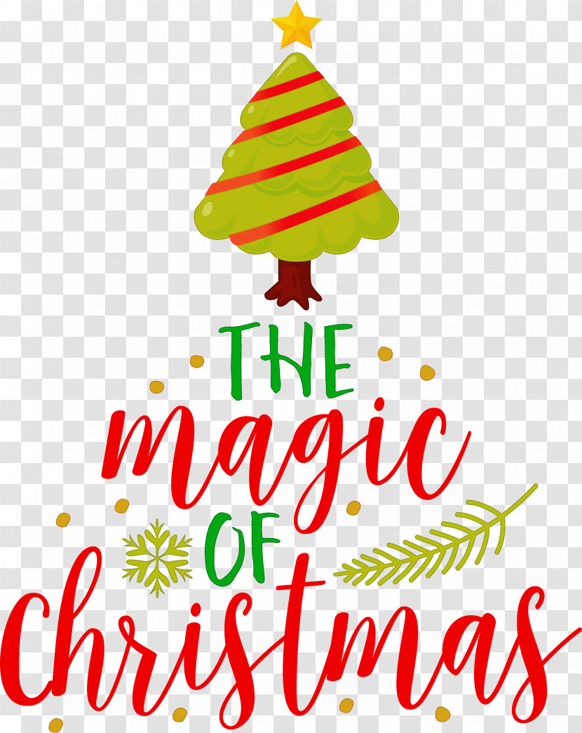 The Magic Of Christmas Christmas Tree Transparent PNG