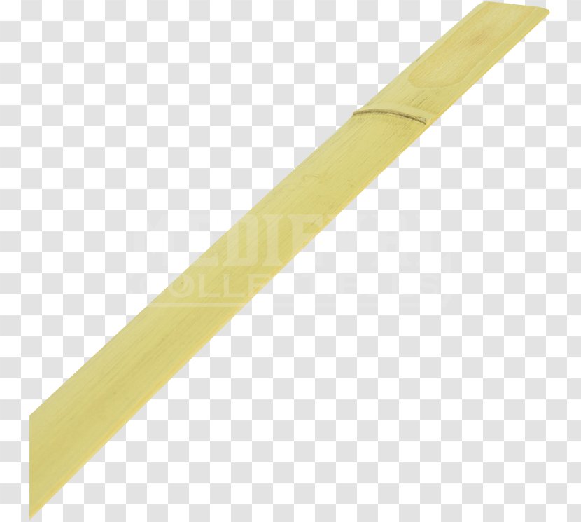 Line Angle - Yellow - Bamboo Strip Transparent PNG