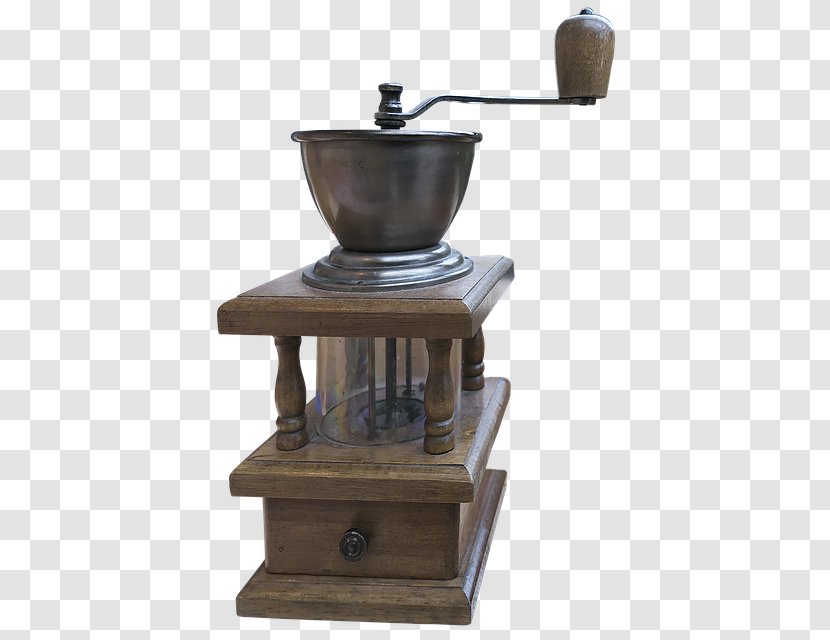 Burr Mill Coffee Grinders Espresso - Hand Transparent PNG