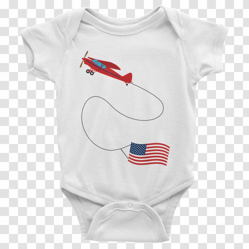 T-shirt Baby & Toddler One-Pieces Clothing Sleeve - T Shirt - Pull Flag Transparent PNG
