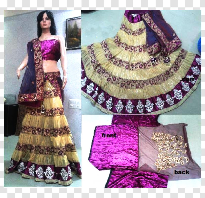 Gown Fashion Design Tradition - Sari - Puja Thali Transparent PNG