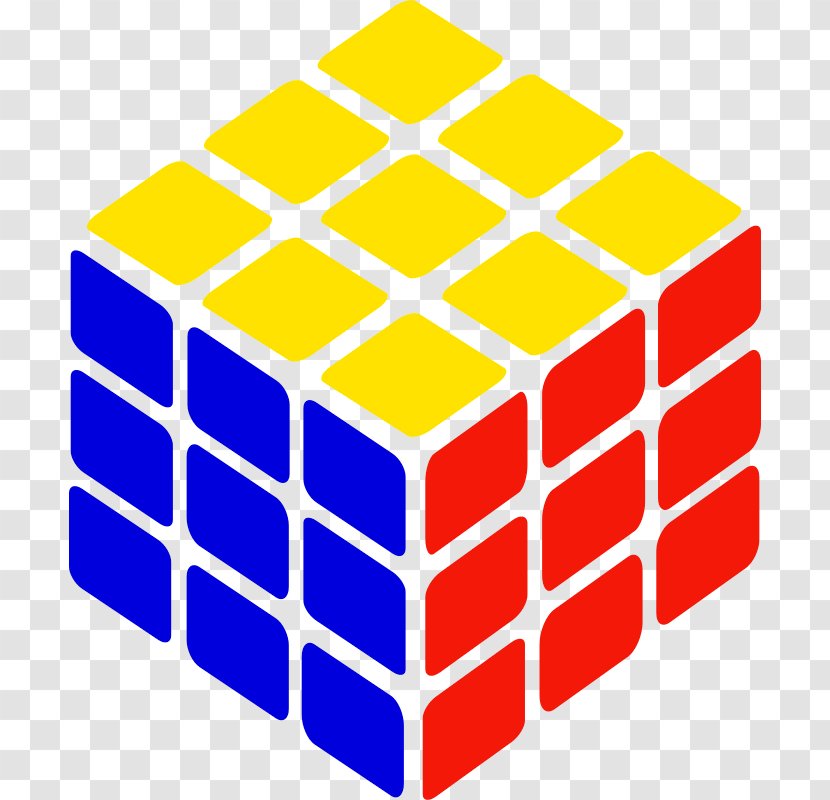 Rubiks Cube Puzzle Clip Art - Rectangle - Rubik's Transparent PNG