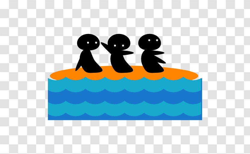Download Clip Art - Sport - Boating Three People Transparent PNG
