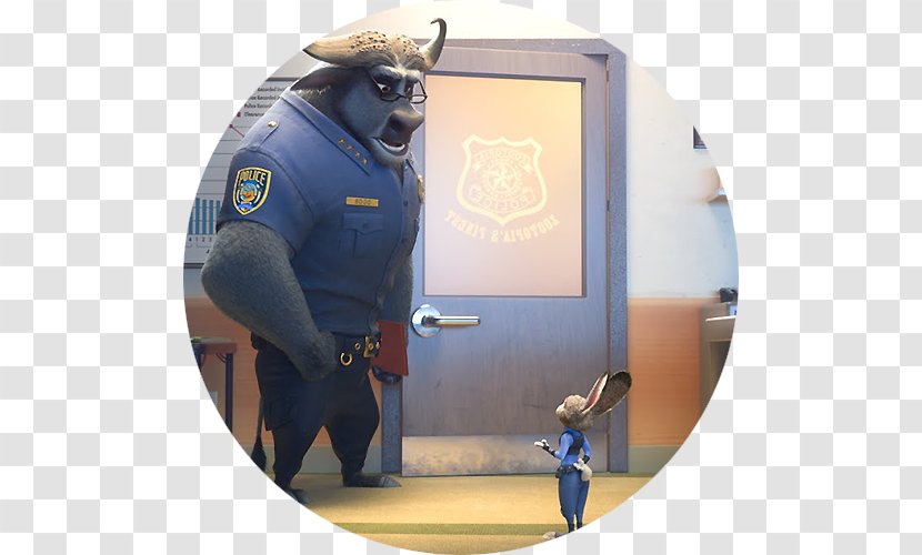Lt. Judy Hopps Chief Bogo Animated Film Screenwriter - Rich Moore - Police Malaysia Transparent PNG