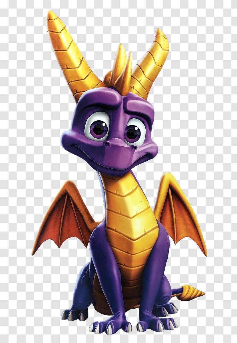 Dragon Cartoon Spyro Drawing - Borderline Personality Disorder Transparent PNG