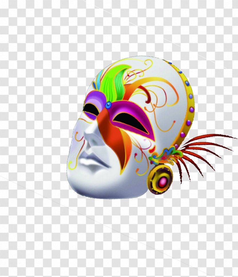 Graphic Design Single Person Addio Al Celibato - Mask - Painted Faces Singles Transparent PNG