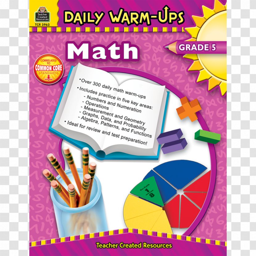 Daily Warm-Ups: Reading, Grade 3 2 5 Math 8 4 - Warmups Reading - Warm-up Transparent PNG