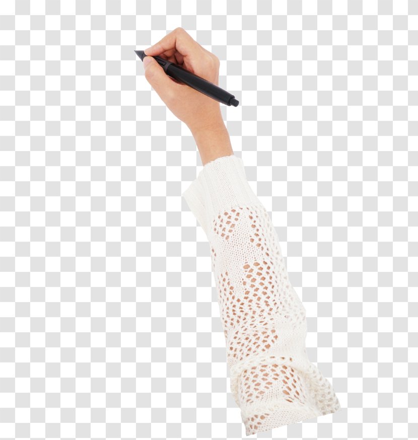 Pen Learning Quill - Hand And Transparent PNG