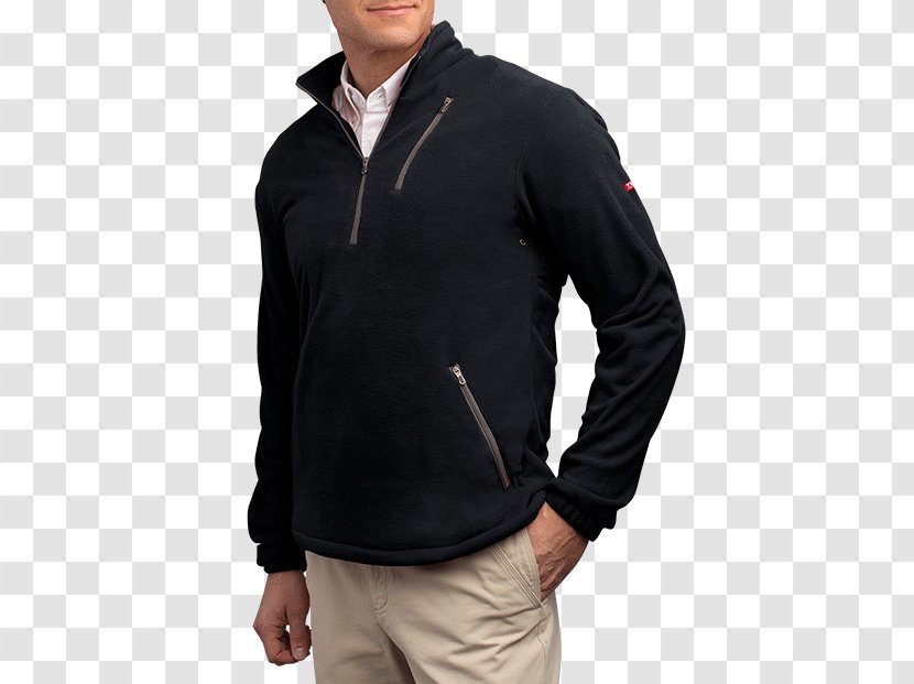 Hoodie Polar Fleece Sweater Scottevest T-shirt - Textile Transparent PNG