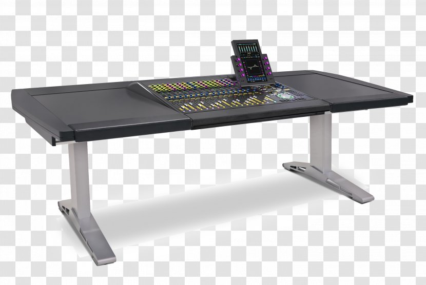 Standing Desk Table Recording Studio System Console - Furniture Transparent PNG