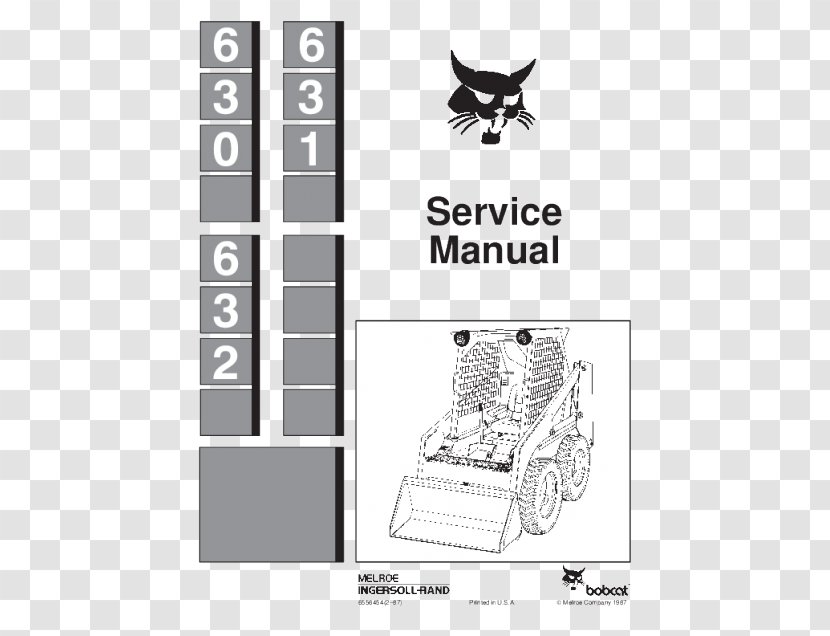 Skid-steer Loader Bobcat Company Owner's Manual Product Manuals - Wiring Diagram - Skid Steer Transparent PNG