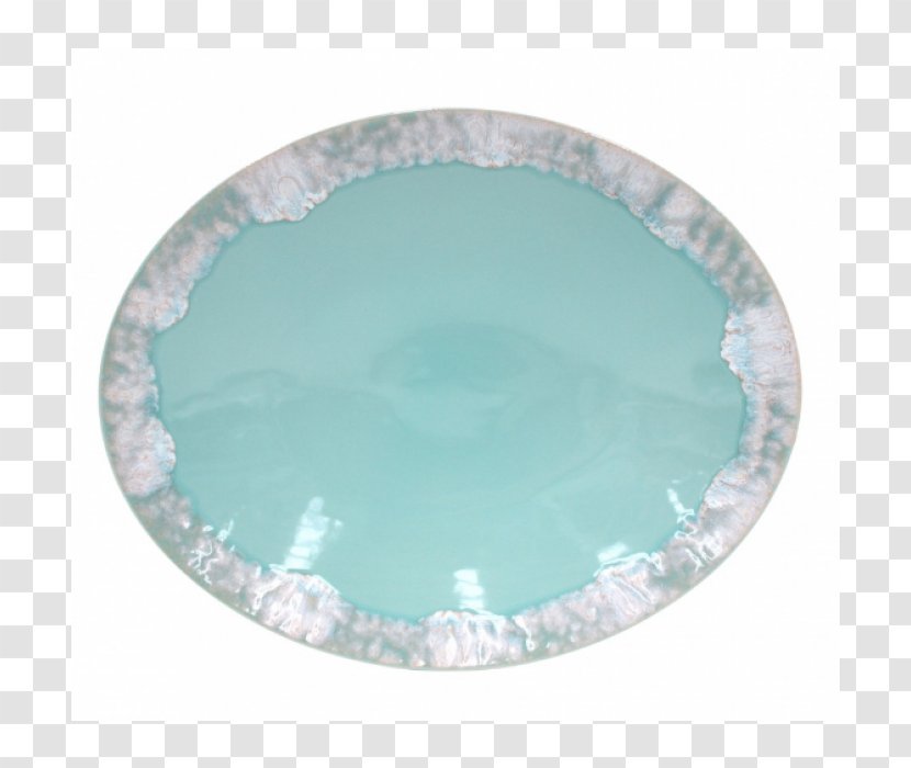 Plate Casafina Taormina Platter Tableware - Aqua Transparent PNG