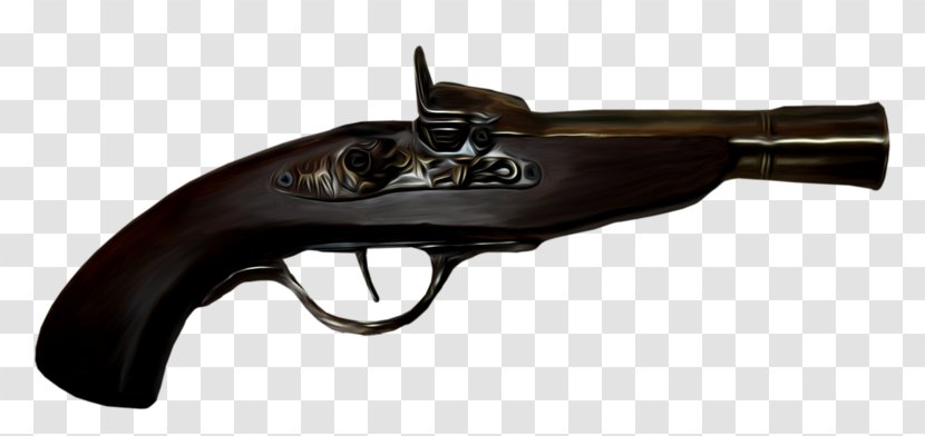 Trigger Firearm Pistol Revolver - Flower - Weapon Transparent PNG