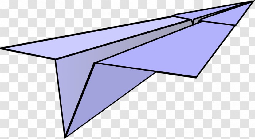 Airplane Paper Plane Free Content Clip Art - Triangle - Images Of Transparent PNG