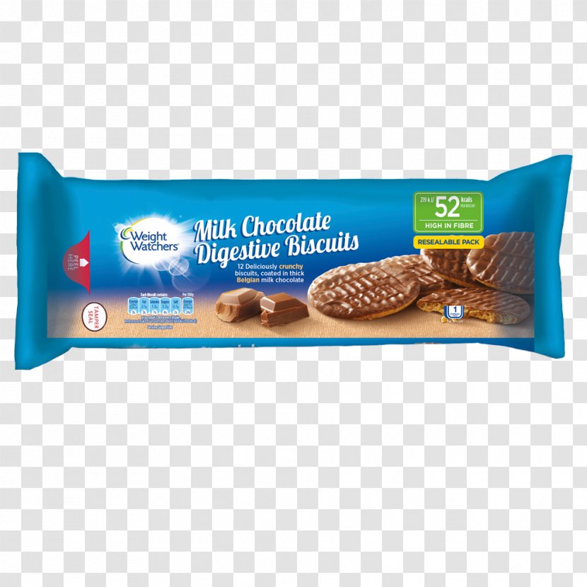 Chocolate Bar Digestive Biscuit Milk Weight Watchers - Candy Transparent PNG