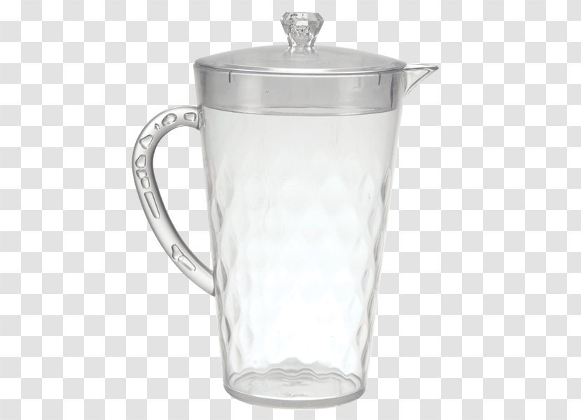 Jug Glass Plastic Lid Mug Transparent PNG