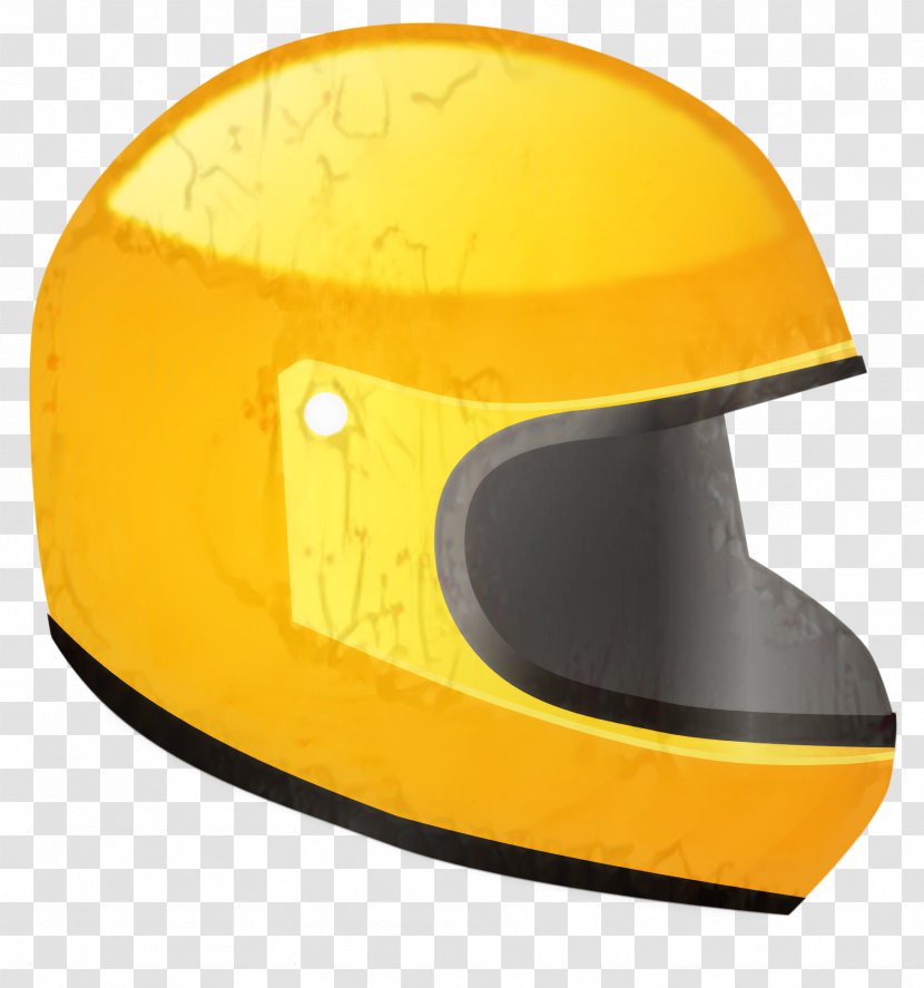 Yellow Background - Motorcycle Helmets - Sports Equipment Headgear Transparent PNG