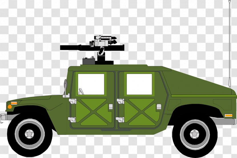 Humvee Hummer Car Military Clip Art - Motor Vehicle - Army Transparent PNG