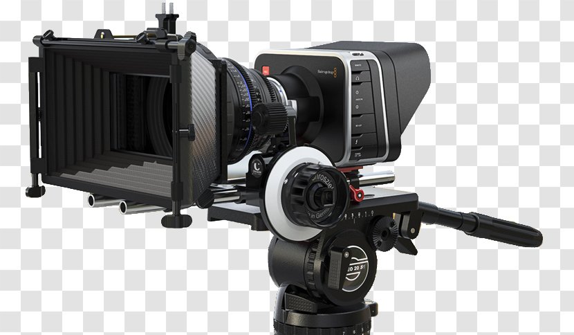 Blackmagic URSA Canon EF Lens Mount Cinema Camera Design Transparent PNG