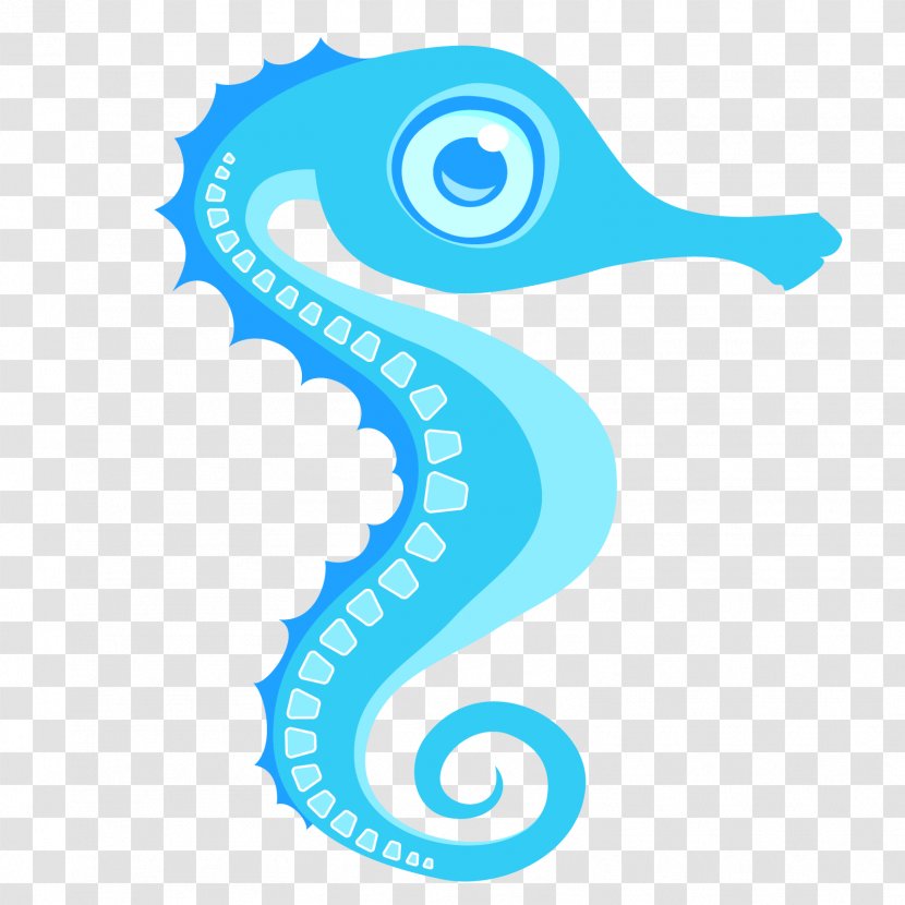 Seahorse Line Logo Clip Art Transparent PNG