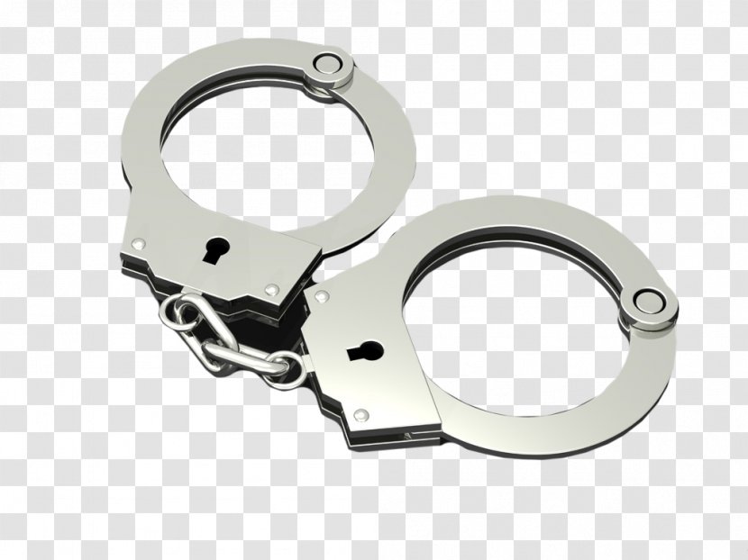 Handcuffs Police Officer Arrest - Handcuffshd Transparent PNG