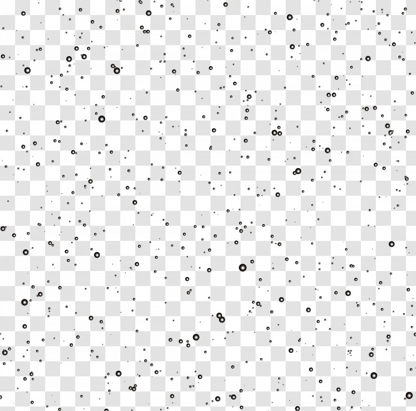 Black And White Point Angle Pattern - Monochrome Photography - Winter Snow Snowflake Creative Transparent PNG