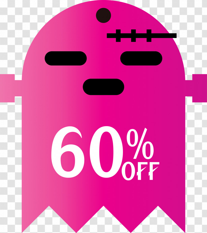 Halloween Discount Halloween Sales 60% Off Transparent PNG