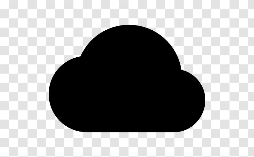 Cloud Computing - Black And White - Logo Transparent PNG