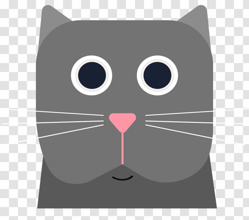 Whiskers Domestic Short-haired Cat Clip Art Illustration - Small To Medium Sized Cats - Web Debugging Transparent PNG