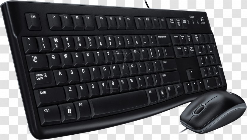 Computer Keyboard Mouse Logitech Desktop Computers QWERTZ - Space Bar Transparent PNG