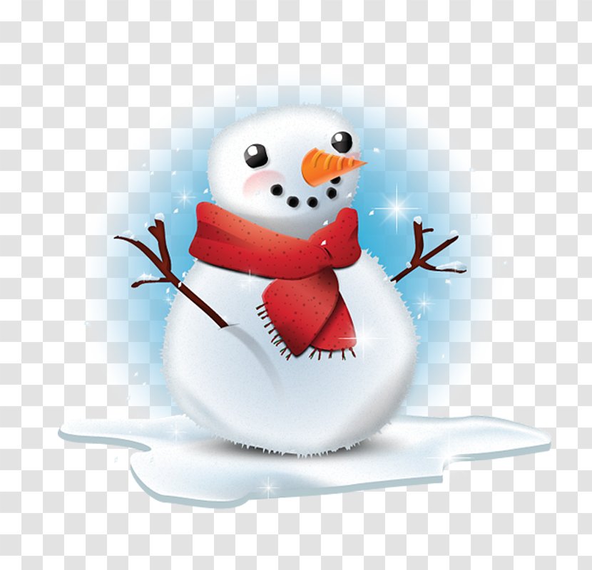 Christmas And Holiday Season Greeting Card Wish Happiness - Cartoon Snowman Transparent PNG