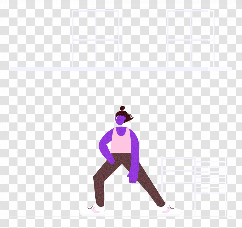 Daily Workout Stretching Sports Transparent PNG