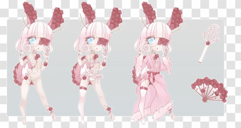 Aesthetics Character Kawaii Antagonist - Watercolor - Dying Rose Transparent PNG