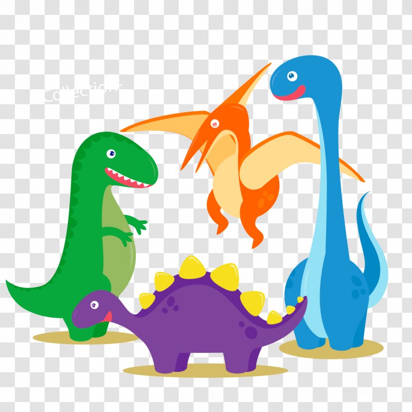 Dinosaur Euclidean Vector - Cartoon Transparent PNG