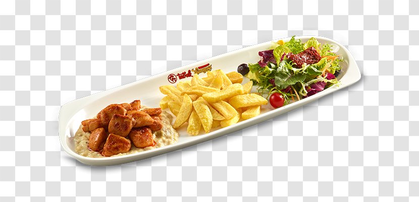 French Fries European Cuisine Full Breakfast Vegetarian Platter - Chicken - Tavuk Yemekleri Transparent PNG