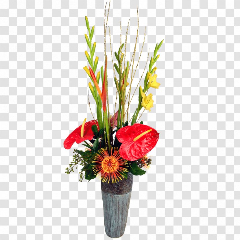 Cut Flowers Floristry Floral Design Flower Bouquet - Vase - Hyacinth Transparent PNG