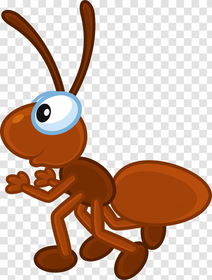 Ant Insect Drawing Clip Art - Fictional Character - Ants Transparent PNG