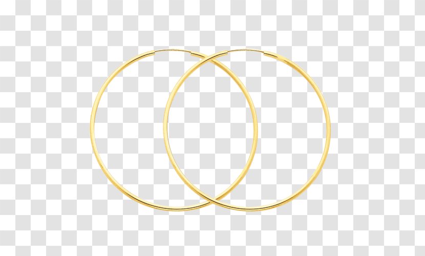 Material Body Jewellery Circle Font - Oval - Hoops Transparent PNG