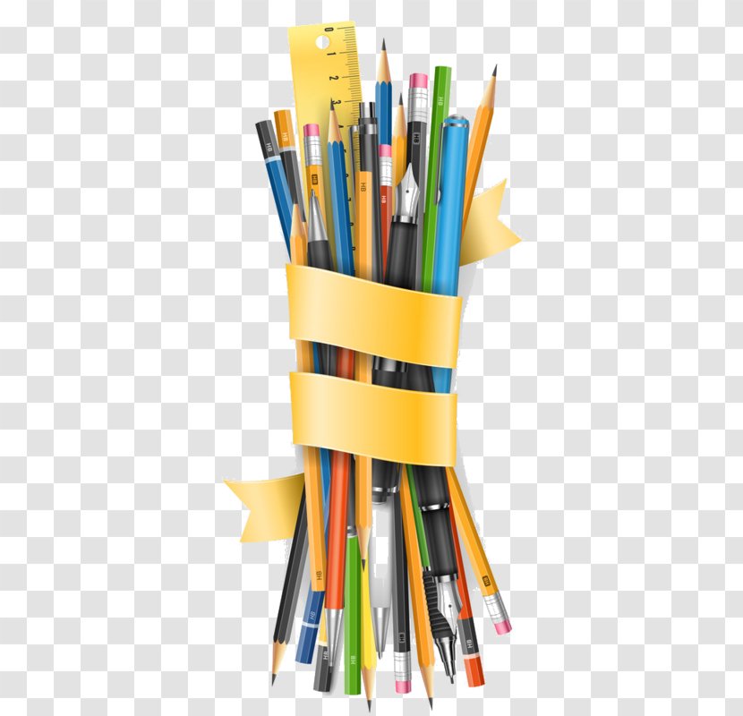 Paper Colored Pencil Vector Graphics - Drawing Transparent PNG