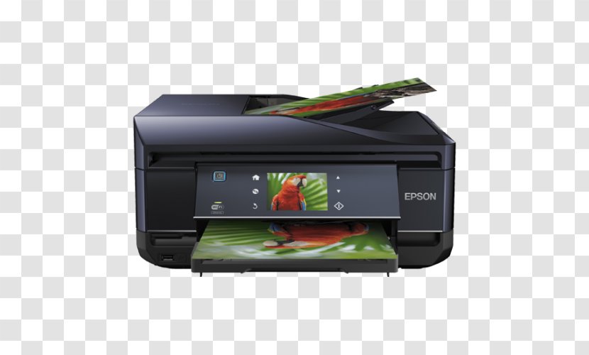 Multi-function Printer Inkjet Printing Image Scanner Fax - Continuous Ink System Transparent PNG